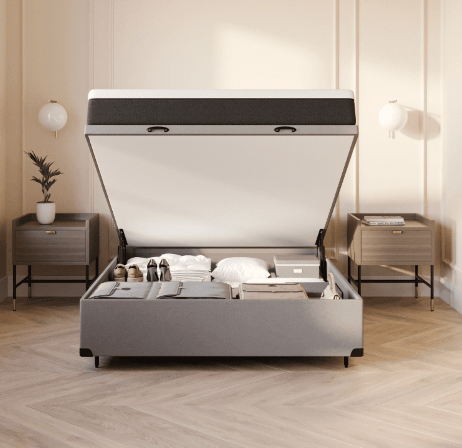 Cama Baú + Colchão à escolha